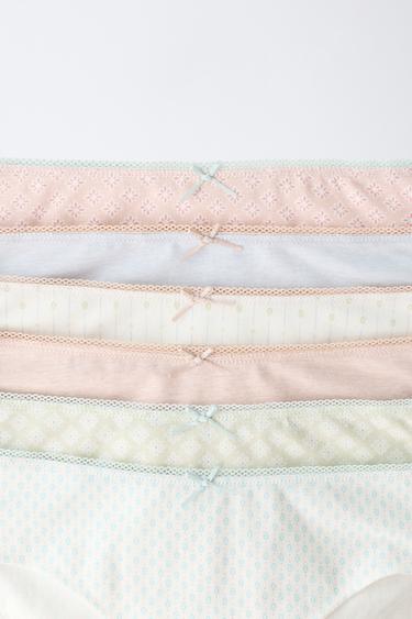 6-14 YEARS/ 6-PACK OF GEOMETRIC PRINT BRIEFS - Multicoloured by Zara