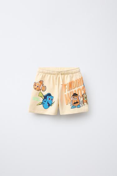 © DISNEY CHARACTER PLUSH BERMUDA SHORTS - Vanilla by Zara