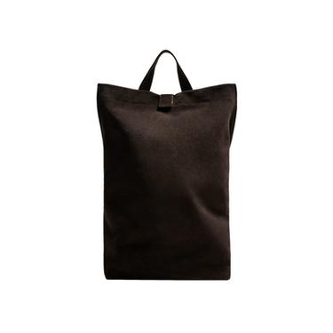 LEATHER TOTE BAG - Brown by Zara