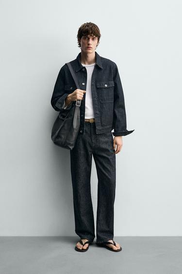 BASIC DENIM JACKET - Indigo by Zara