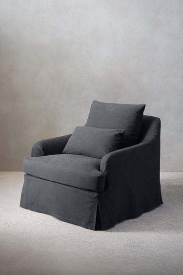 ARMCHAIR 01 - Green stripe by Zara - Image 0