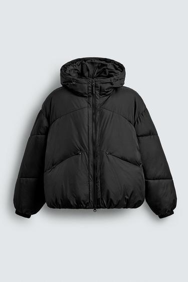 WATER-REPELLENT TECHNICAL JACKET - Black by Zara