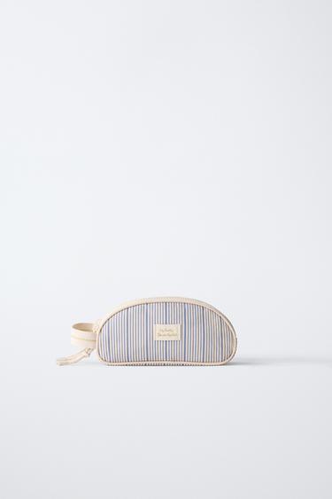 STRIPED PENCIL CASE - Blue by Zara - Image 0