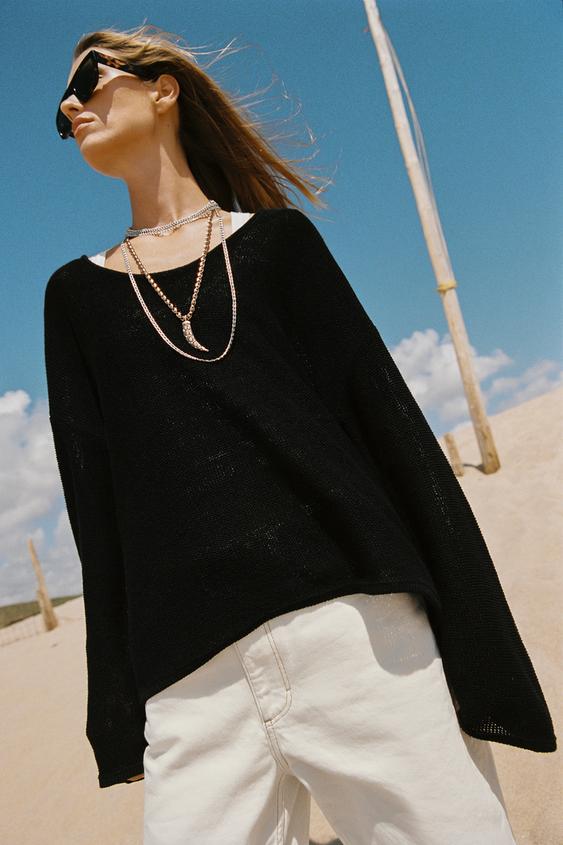 PACK OF 4 HORN AND STAR NECKLACES - Gold / Silver by Zara - Image 0