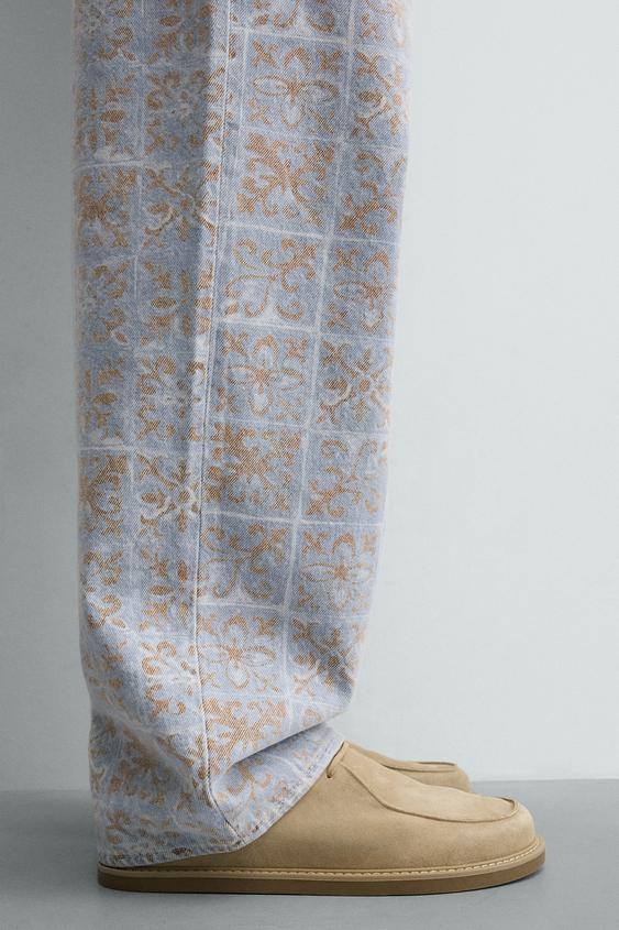 LEATHER CLOGS - Beige by Zara - Image 0