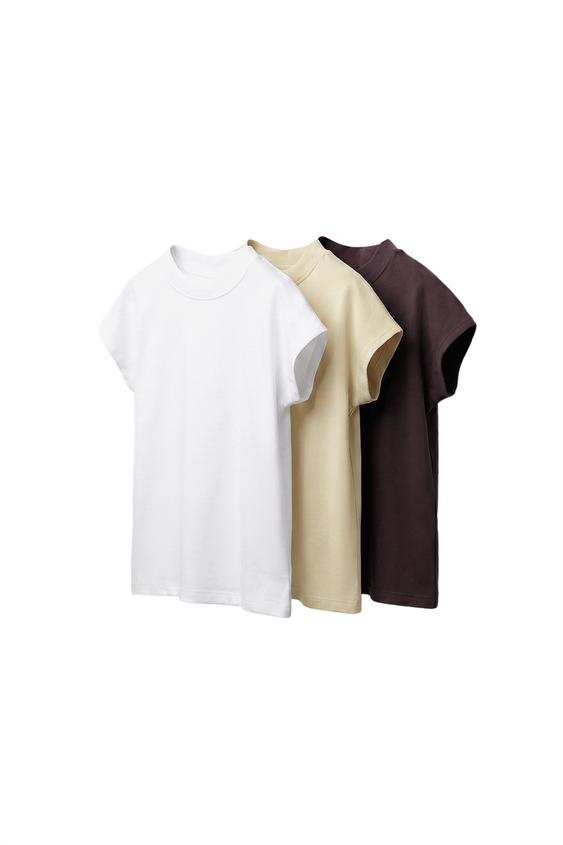 3-PACK OF PLAIN T-SHIRTS - Various by Zara - Image 0
