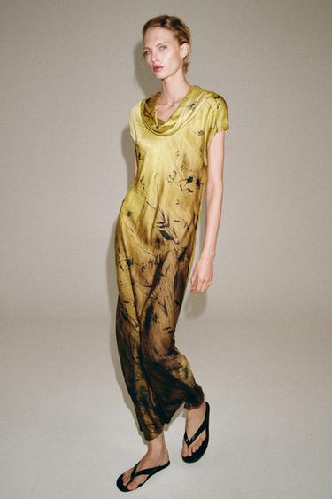 ZW COLLECTION PRINTED DRESS - Brandy by Zara