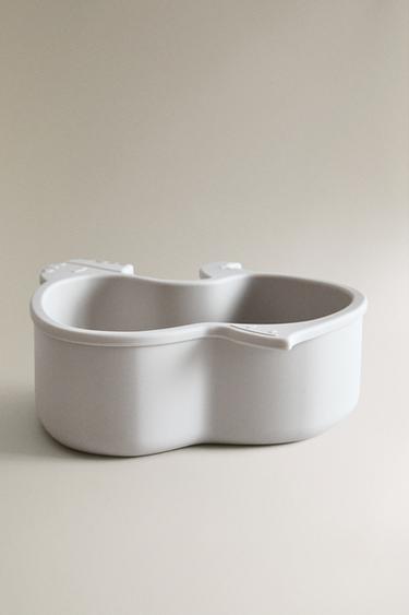 CHILDREN'S SILICONE ELEPHANT BOWL - Greyish by Zara - Image 0