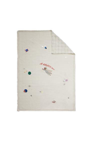 GALACTIC DREAM FLEECE BLANKET - Multicoloured by Zara