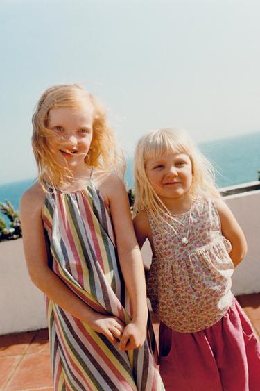 ZARA TIMELESS - 100% LINEN BALLOON TROUSERS WITH CUT-OUTS - Pink by Zara