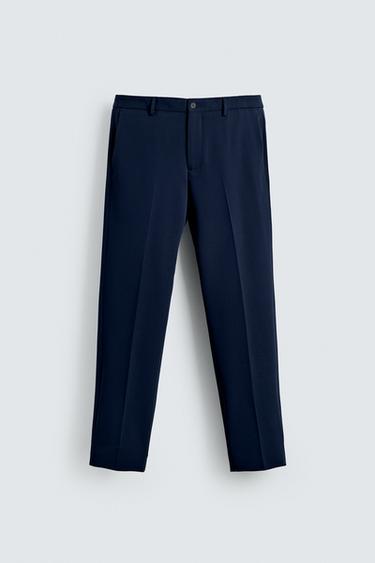 COMFORT SUIT TROUSERS - Bluish by Zara