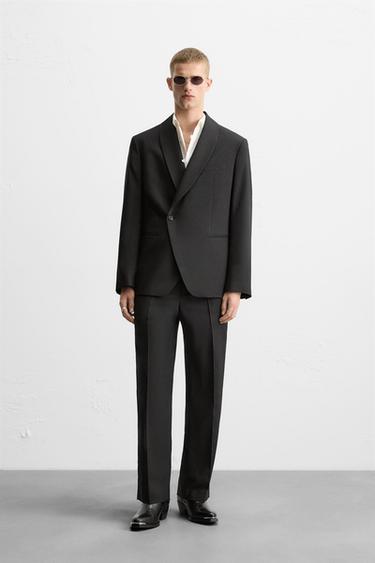 LIMITED EDITION TUXEDO SUIT - Pink by Zara