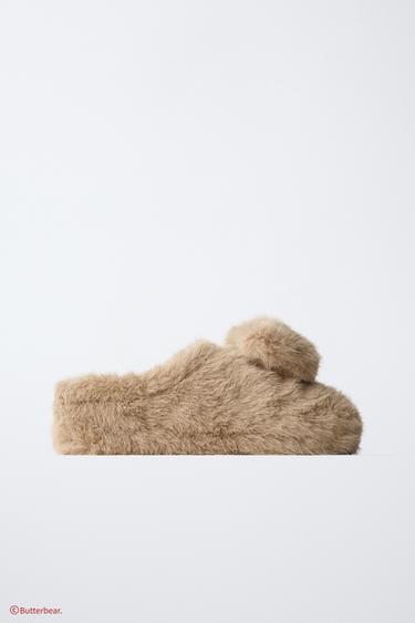 BUTTERBEAR © SLIPPERS - Brown by Zara