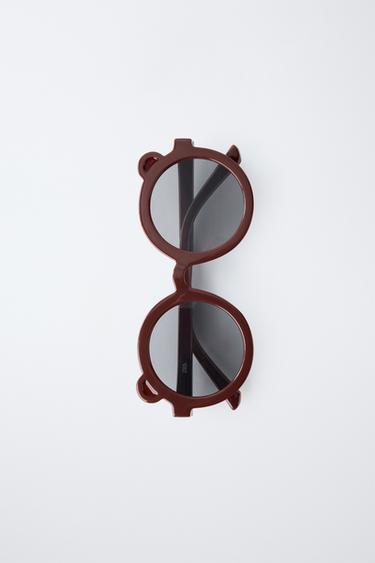 BEAR EAR SUNGLASSES - Brown by Zara