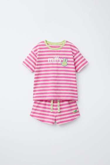 1 1/2-6 YEARS/ MIFFY™ STRIPED PYJAMAS MERCIS BV © - Pink by Zara