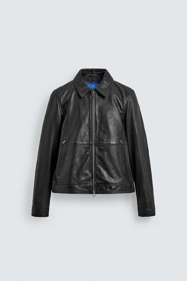 LEATHER JACKET AARON LEVINE X ZARA - Black by Zara