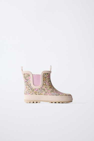 FLORAL WELLIES - Ecru White by Zara - Image 0