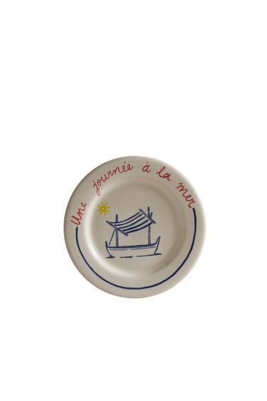 SUMMER SIDE PLATE | DIEGO NINE - Blue by Zara