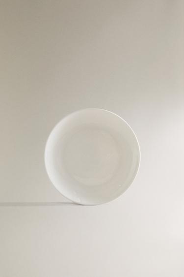 BONE CHINA SIDE PLATE - White by Zara - Image 0