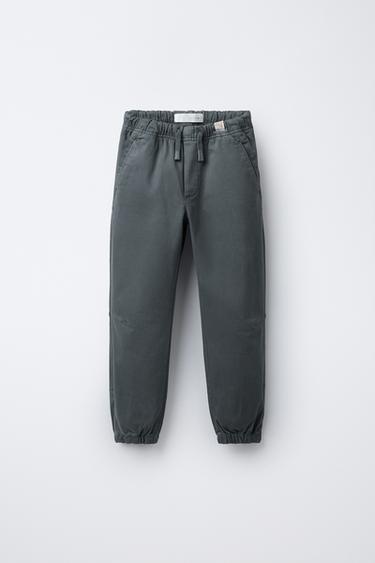 BASIC JOGGER TROUSERS - Blue by Zara