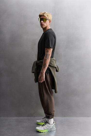 TECHNICAL TROUSERS - Brown by Zara