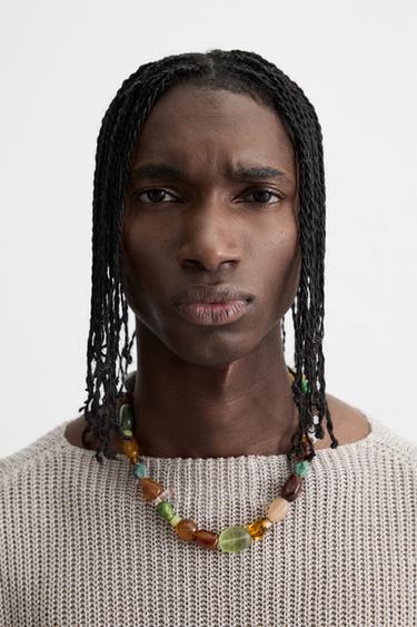 CONTRAST BEAD NECKLACE - various by Zara - Image 0