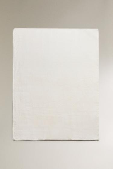 FLEECE BLANKET - Oyster-white by Zara - Image 0