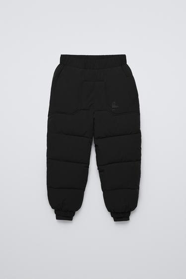 WATER-REPELLENT AND WINDPROOF PADDED SKI COLLECTION TROUSERS - Black by Zara - Image 0