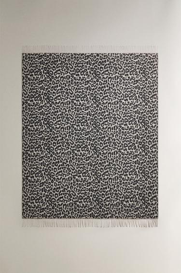 COTTON LEOPARD THROW - Leopard by Zara - Image 0