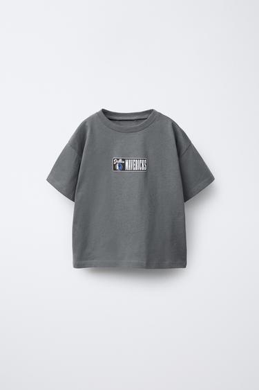 DALLAS MAVERICKS NBA © T-SHIRT - Mid-grey by Zara - Image 0