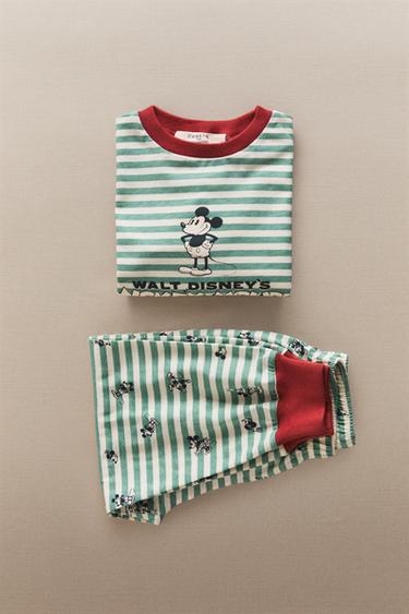KIDS' MICKEY MOUSE ©DISNEY PYJAMA SET - Green by Zara