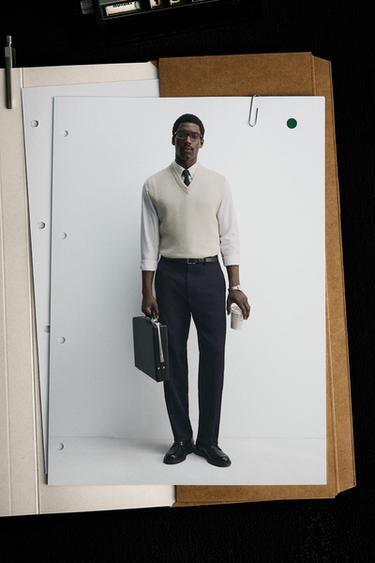 LOOK - Navy blue by Zara