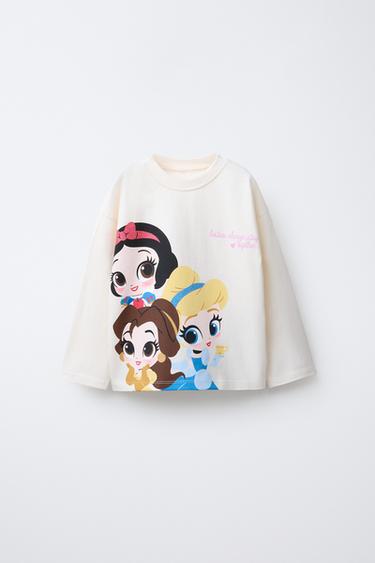 PRINCESS © DISNEY PRINT T-SHIRT - Oyster-white by Zara