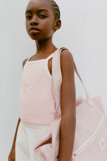 BASIC BOWLING BAG - Pink by Zara