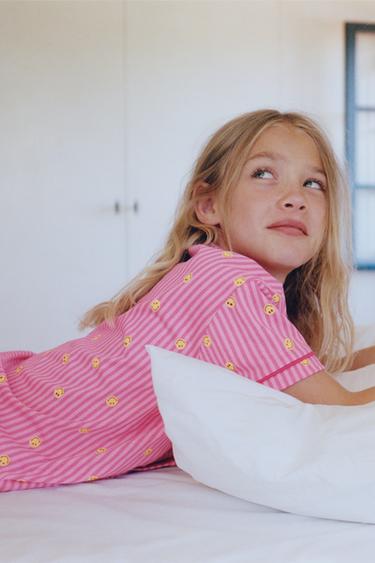 6-14 YEARS/ SMILEYWORLD ® PYJAMAS - Fuchsia by Zara
