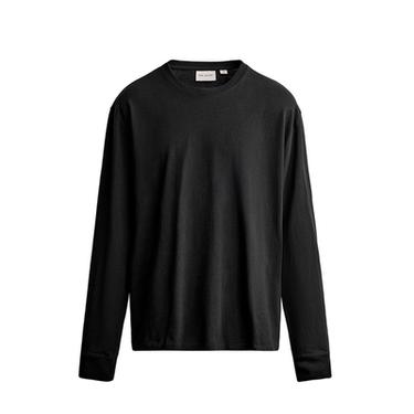 LIGHTWEIGHT LONG SLEEVE T-SHIRT - Black by Zara