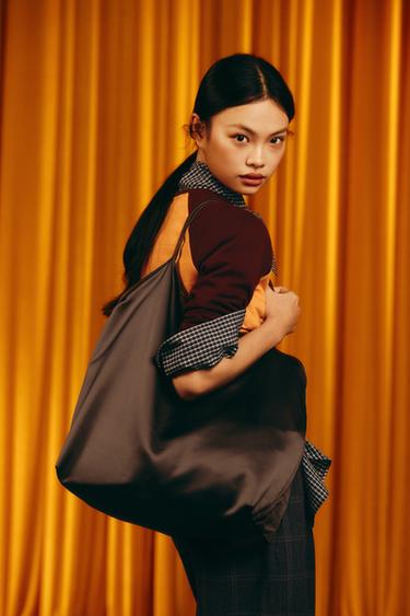 REVERSIBLE TOTE BAG - Chocolate by Zara