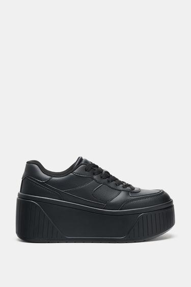 PLATFORM TRAINERS - Black by Zara