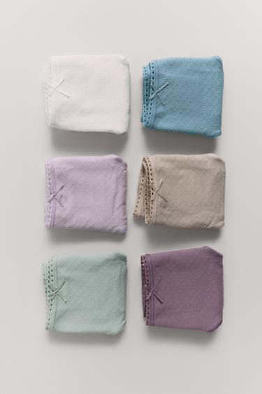 2-6 YEARS/ SIX-PACK OF STRUCTURED BRIEFS - Multicoloured by Zara