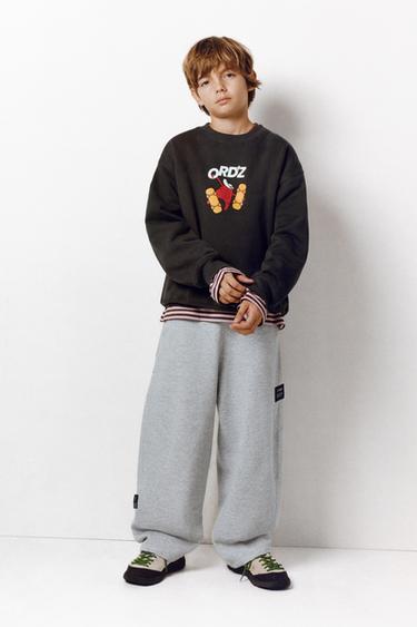 SKATE PRINTED SWEATSHIRT - Dark anthracite by Zara