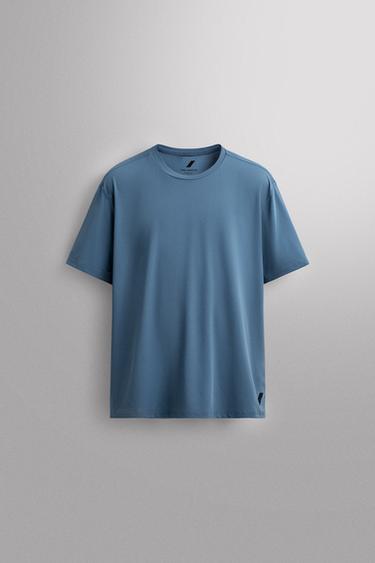 BASIC TECHNICAL TRAINING T-SHIRT - Blue / Steel by Zara