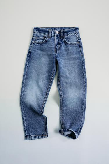 SLIM FIT JEANS - Mid-blue by Zara