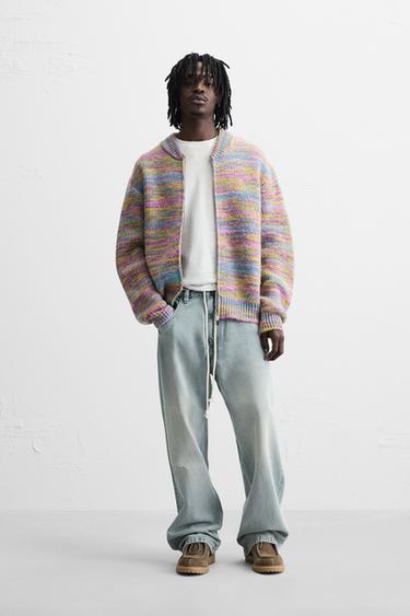 ZIP-UP KNIT JACKET - Multicoloured by Zara - Image 0