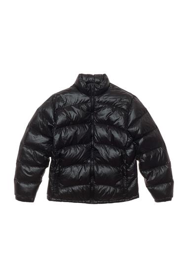 100% FEATHER WATER-REPELLENT DOWN JACKET - Black by Zara