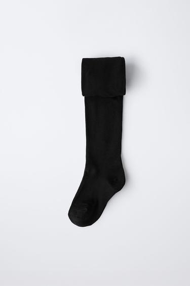 PLAIN TIGHTS - Black by Zara
