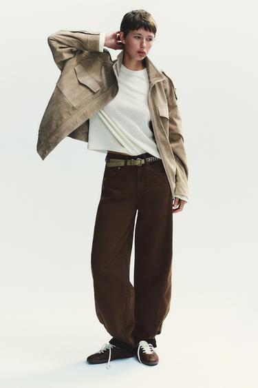 TRAINERS - Brown by Zara