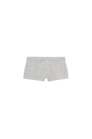 STRIPED MINI SHORTS - Stripes by Zara