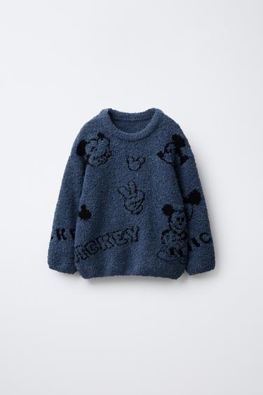 MICKEY MOUSE © DISNEY KNIT JUMPER - Blue by Zara