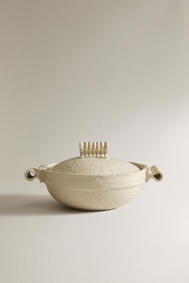 CERAMIC INDIVIDUAL TUREEN - Cream by Zara