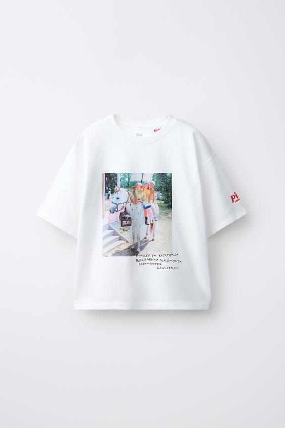 PIPPI LONGSTOCKING © ASTRID LINDGREN COMPANY T-SHIRT - White by Zara - Image 0